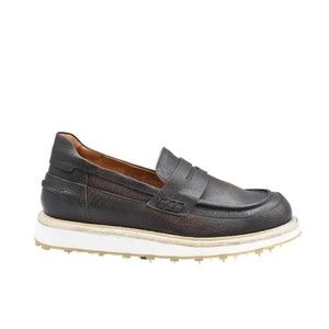 Ernesto Dolani Beige Moccasin Shoes With Penny Strap Design - NWT